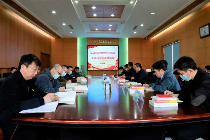 深入學(xué)習(xí)宣傳貫徹黨的二十大精神奮力譜寫(xiě)公司高質(zhì)量發(fā)展新篇章(圖2) 深入學(xué)習(xí)宣傳貫徹黨的二十大精神奮力譜寫(xiě)公司高質(zhì)量發(fā)展新篇章(圖2)